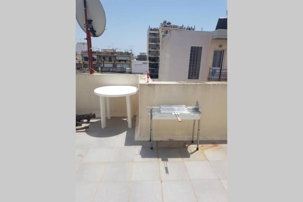 Terrace Roof Room @ Koridallos Metro St. & Piraeus Port Eksteriør billede